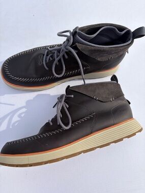 Chaco Boots Mens Performance Footwear 11.5 Leather Ankle Boot Lining